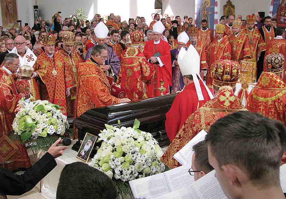 Cardinal Husar's funeral