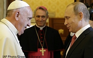 Pope Francis met Putin