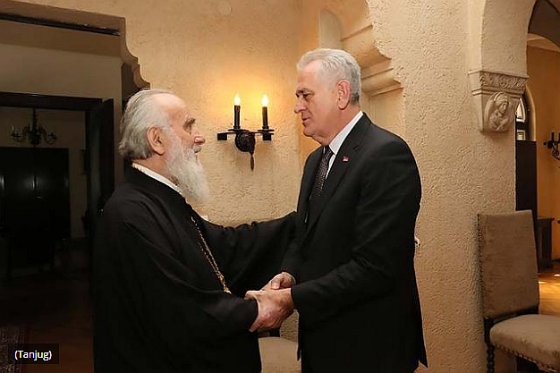 President Nicolic meets Patriarch Irinej