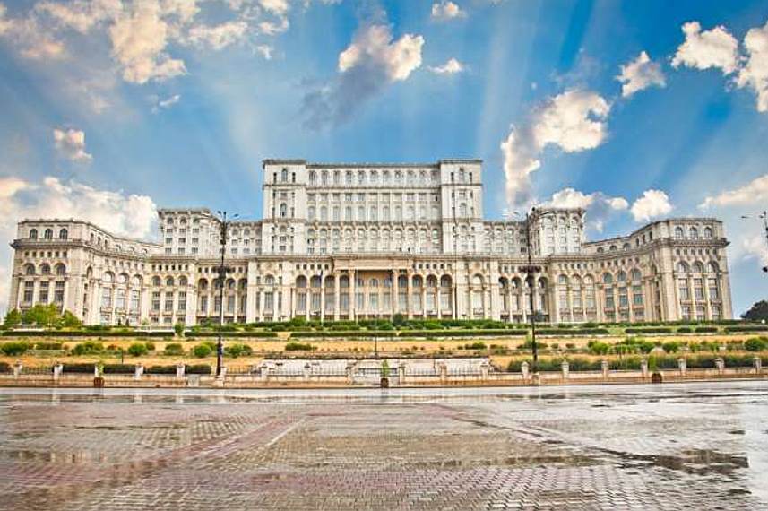 Romanian parliament