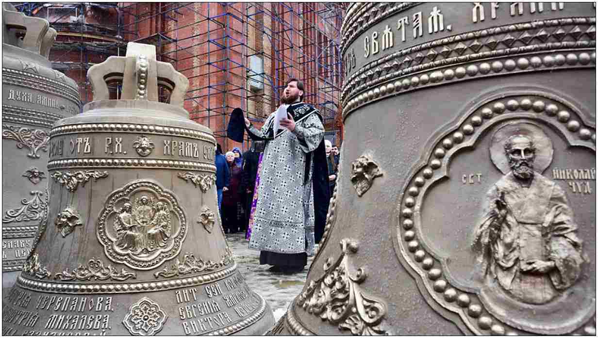 Russia builds 3 churches per day
