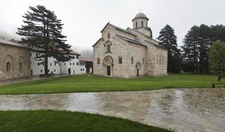 Serbian Dekani monastery
