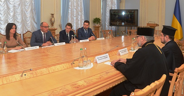 exarchs meet with Ukraine leaders