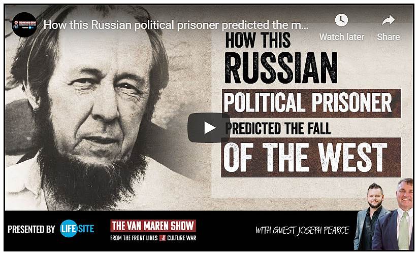 video about Aleksandr Solzhenitsyn
