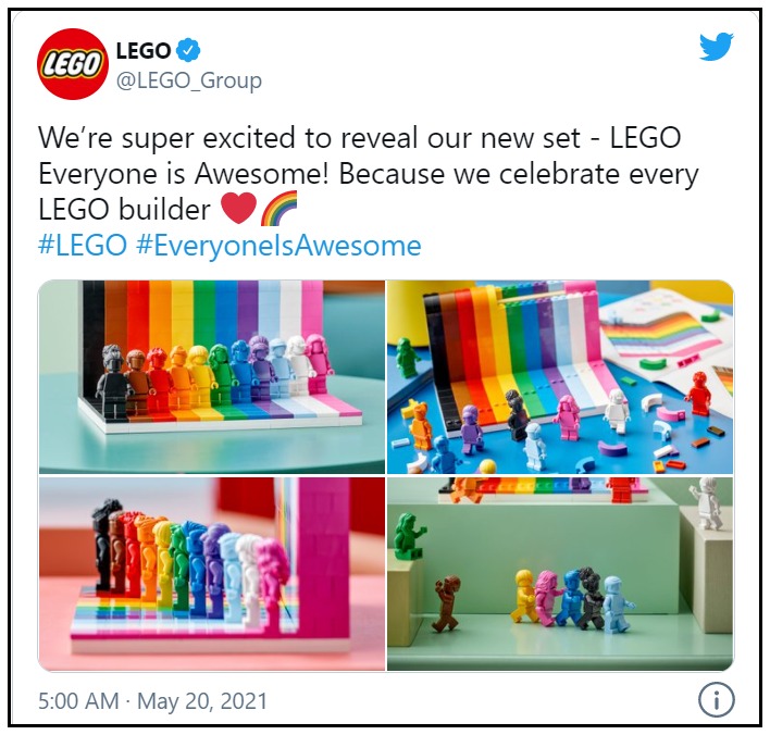 LGBTQ Lego figures