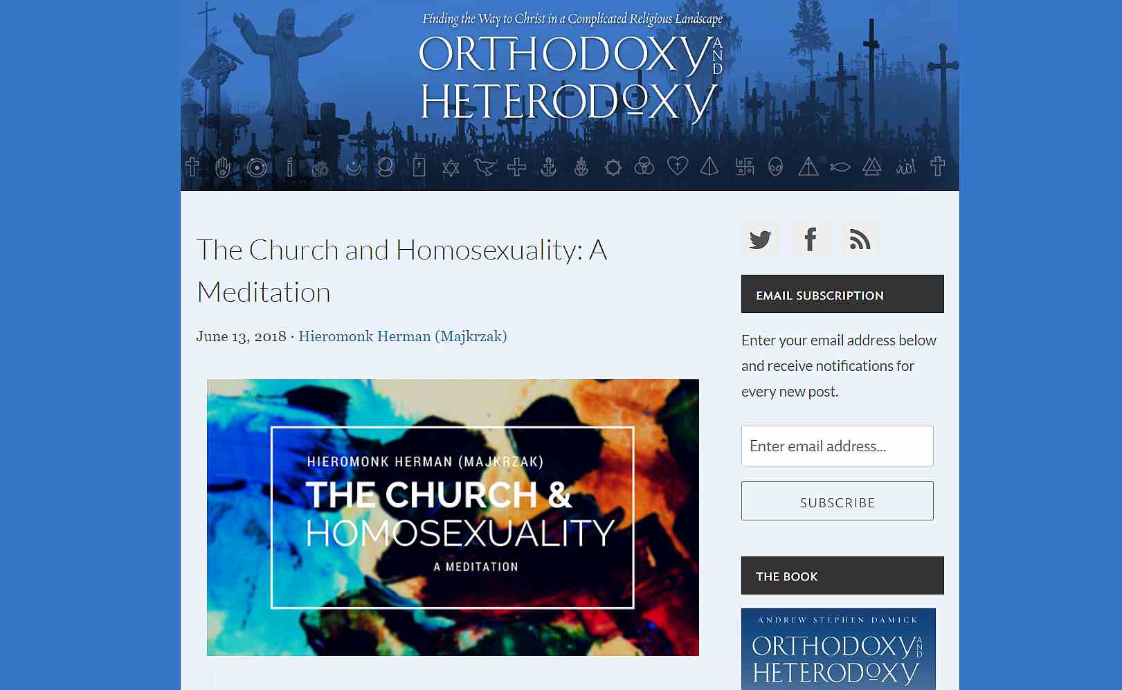 The Church and Homosexuality