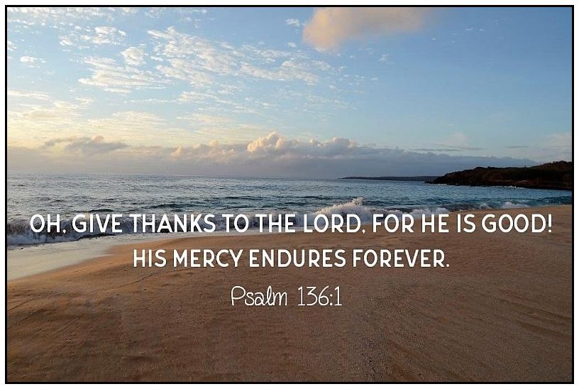 His mercy endures forever