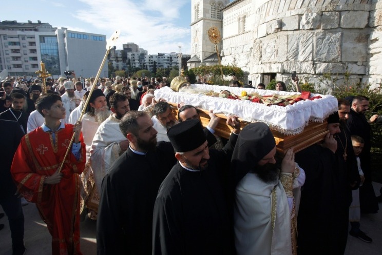 Metr. Amfilohije's funeral