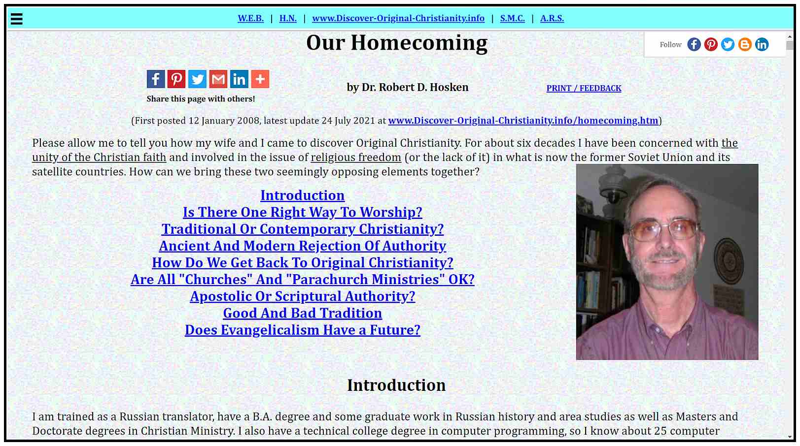 Our Homecoming