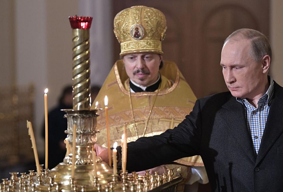 Russian church set up by the KGB