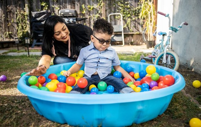 boy with disability
