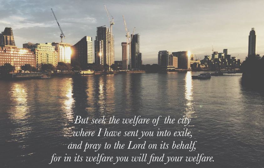 Seek the Welfare of the City