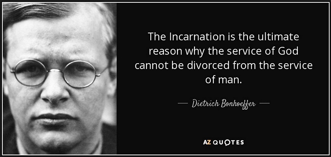 the Incarnation leads to ministry