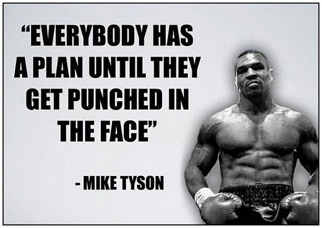 We're sticking to our plan!