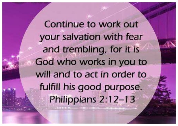 work out your salvation