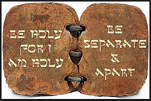 You shall be holy